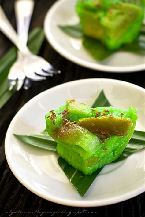 Melley Mey S Kitchen Resipi Bingka Roti Kukus Pandan