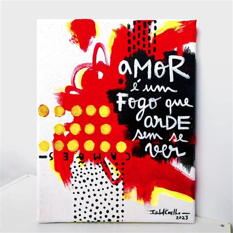 Poesia De Camoes Amor é Fogo