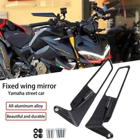 Jual Spion Wingled Naked Ducati V4 Universal Motor Bebek Matic Shopee Indonesia