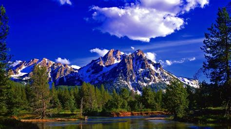 Download Nature Mountain HD Wallpaper