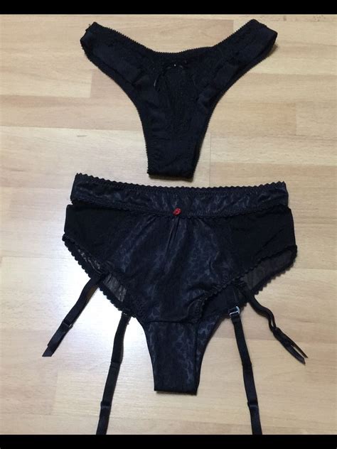 Calcinha Liga E Calcinha Renda Lycra Lingerie Feminina Tirada