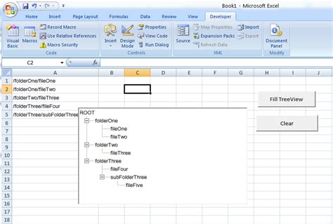 Excel Vba Vba Tree View From String Stack Overflow