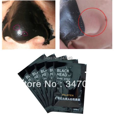 10pcs Pilaten Facial Minerals Conk Nose Blackhead Remover Mask Pore