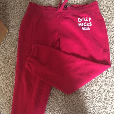 Gilly Hicks Pants Jumpsuits Hot Pink Gilly Hicks Sweatpants Poshmark