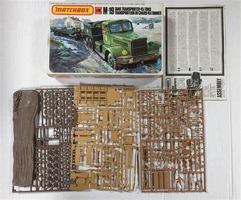 MATCHBOX PK 174 M 19 TANK TRANSPORTER NO DECALS