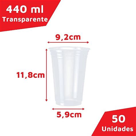 Copo PP 440ML C 50 Cristalcopo As Melhores Embalagens E Produtos Para