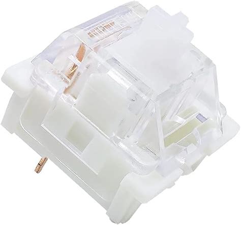 Outemu Silent White Switches Linear 45g Plate Mount Keybumps