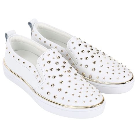 Белые женские слипоны Guess Glorienne FLGOE1 LEA12_white*38-i ...