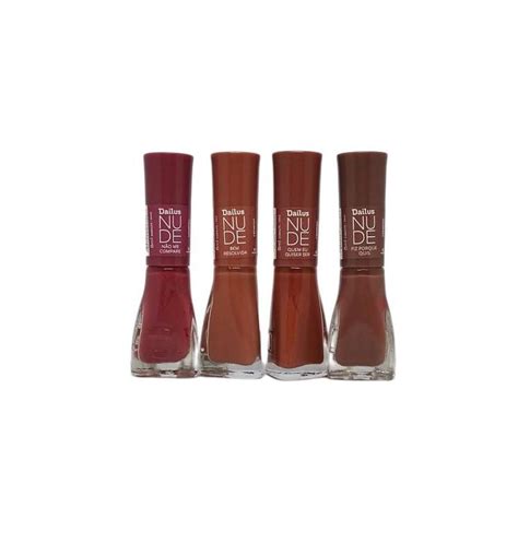 Kit Esmalte Dailus Coleção Nude und Esmalte Magazine Luiza