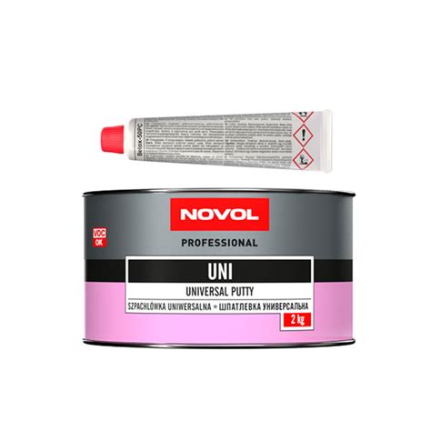 Шпаклевка автомобильная универсальная NOVOL UNI 2 кг – фото, отзывы ...