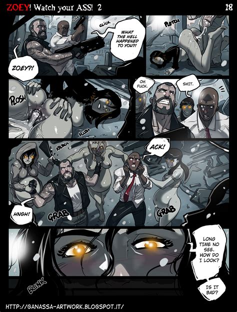 Zoey Watch Your Ass II Page By Ganassa Hentai Foundry