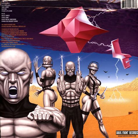 The Naked Heroes Demon The Whiskey Down W Comic Book Cd Vinyl LP