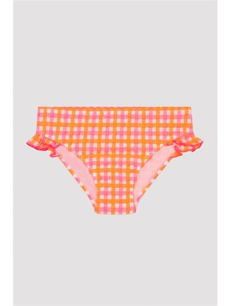 Penti Gen K Z Renkli Kareli Tek Omuz Bikini Tak M Fiyat