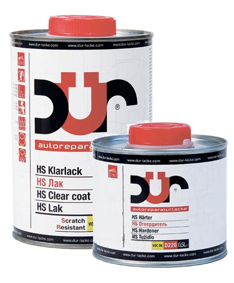 Лак DUR UHS D300 1л + Отвердитель DUR HS D200 0,5л – Інтернет-магазин ...