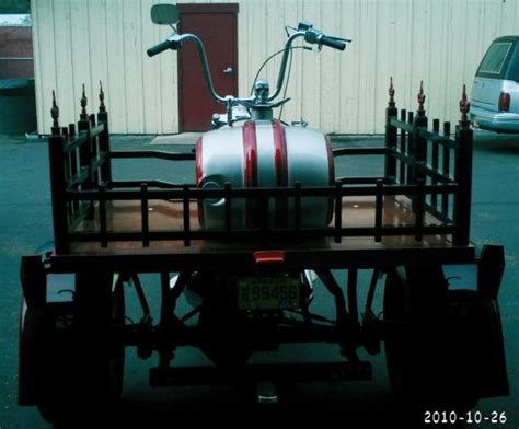 2006 Custom Servi Car Harley Davidson With Casket Trailer