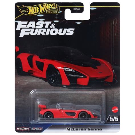 Hot Wheels Premium Fast Furious Car McLaren Senna 1 64 Smyths Toys UK