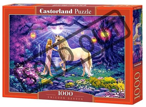 Castorland Puzzle Jednoro Ec V Kouzeln Zahrad D Lk Puzzle