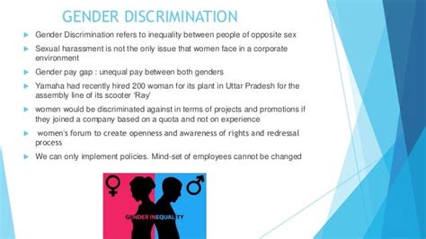 Gender Discrimination