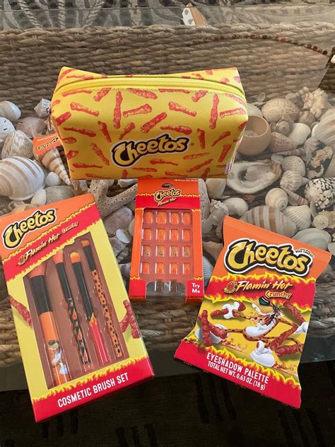 Flamin Hot Cheetos Makeup And Nail Set Etsy