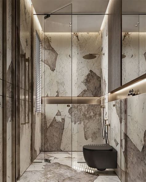 Luxurious Marble Bathroom Design