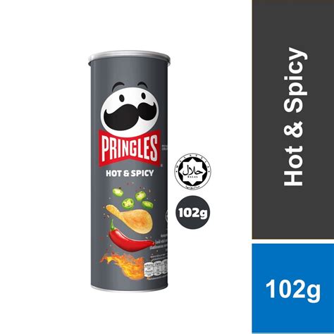 Pringles Potato Crisps Hot Spicy G Shopee Malaysia