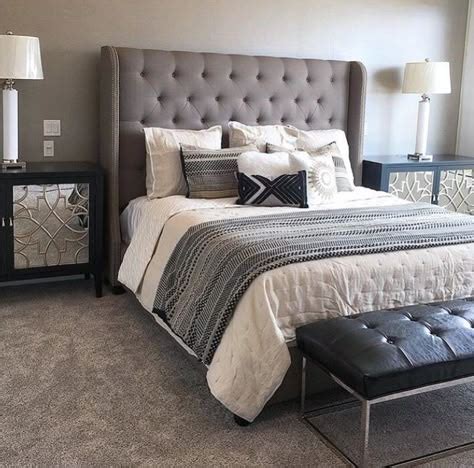 grey headboard ideas bedroom design bedroom decor bedroom