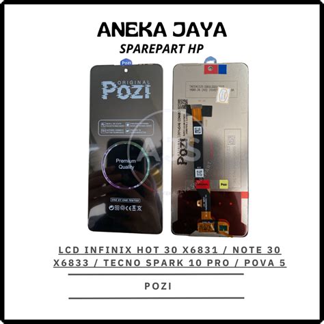 Jual Ajs Lcd Touchscreen Infinix Hot X Note X Tecno Spark Pro Pova