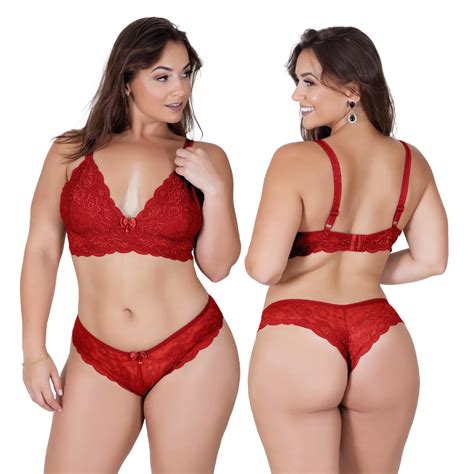 Lingerie Plus Size Sem Bojo Sem Aro Em Renda Fio Mia Shopee Brasil