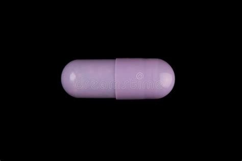 Purple Pills Isolated On White Stock Photo Image Of Medication