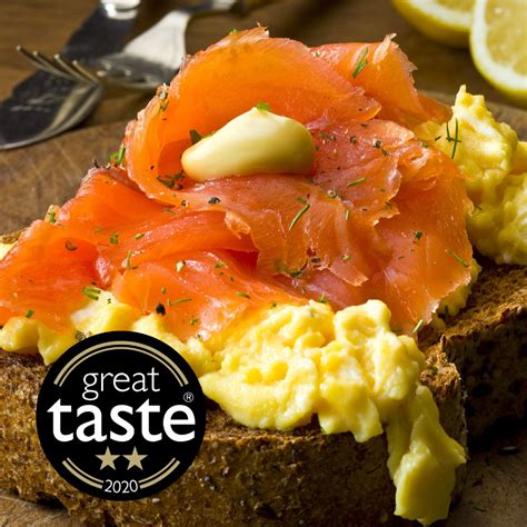 Smoked Salmon Sliced Side Traditional Smoked Salmon Oak Smoked Fish