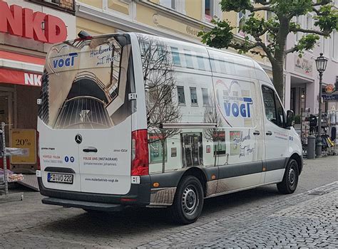 Mb Sprinter Vom Malerbetrieb Vogt Steht Im Juni In H Nfeld