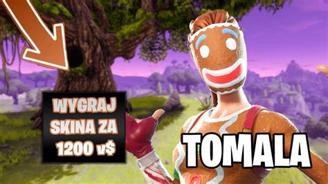 FORTNITE WYGRAJ SKINA ZA 1200 V STREFY Z WIDZAMI 1vs1 montaż