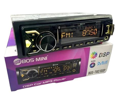 Автомагнитола BOS-MINI BOS-T821 DSP с поддержкой Bluetooth: продажа ...