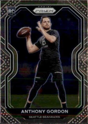 2020 Panini Prizm Football RC Rookie Anthony Gordon Seattle Seahawks