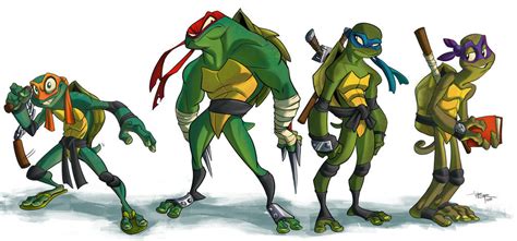 Geek Art Fantastic Teenage Mutant Ninja Turtle Designs — Geektyrant