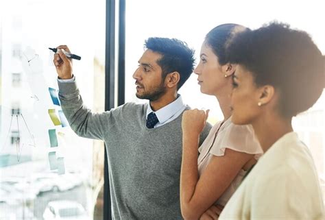 Eles aperfeiçoaram a arte do brainstorming foto de um grupo de jovens