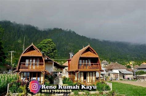 rumah kayu  villa kayu dijualcoid