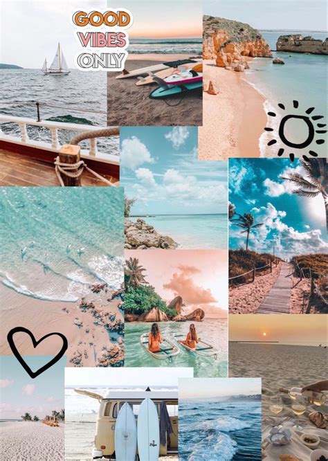 Beach Aesthetic Collage Wallpaper Compare Instrumentation Kmitl Ac Th