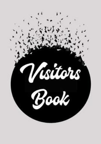 Visitors Book Visitors Register Book Visitor Log Book Visitor Sign