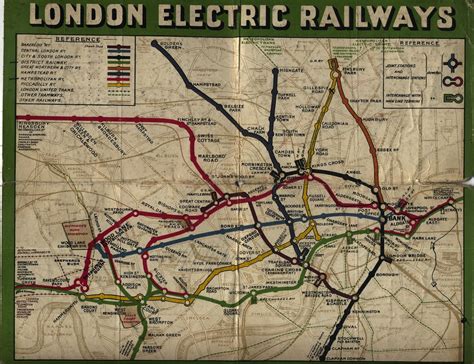 In Pictures: 1907 Underground Map - London Reconnections