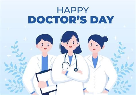 World Doctors Day Vector Illustration For Greeting Card Poster Or