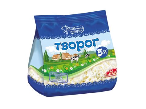 Творог 5% — калорийность, БЖУ (белки, жиры, углеводы), гликемический индекс