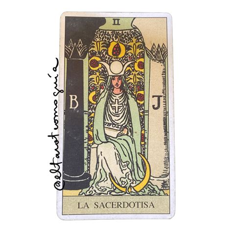 O Que Significa Sacerdotisa - Encontrando el significado de LA SACERDOTISA en varios Tarot