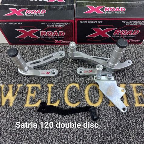 Footstep Underbone Postep And Buttonscarves X Road Satria 120 Double