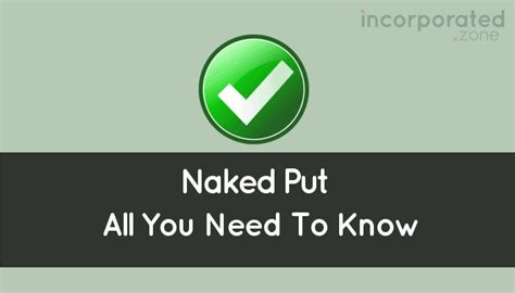 Naked Put What Is It And How It Works Option Strategies