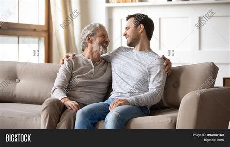 Happy Mature Father Image Photo Free Trial Bigstock