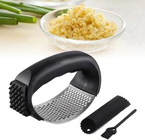 Amazon Upgraded Garlic Press Rocker 2024 New Stainless Steel