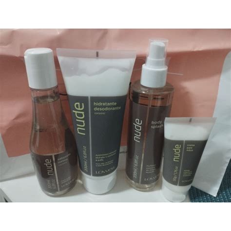 Kit Nude Lowell Cuidados O Corpo HIDRATANTE CORPORAL SABONETE