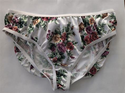 NWOT Vintage Petra Floral Print Bikini Panties 1X Plu Gem
