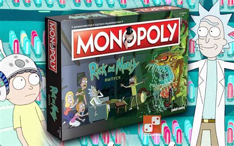 Монополия Рик и Морти – Настольные игры – магазин 22Games.net